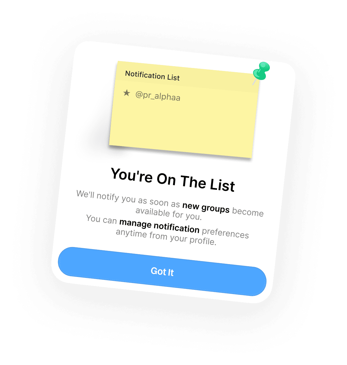 Somu waitlist confirmation — You're On The List